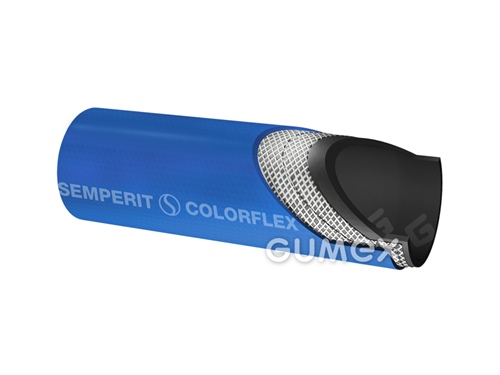 Tlaková hadica na vodu a vzduch COLORFLEX BLUE, 13/21mm, 20bar, EPDM, -40°C/+120°C (max. 100°C pre kvapaliny v uzavretých systémoch), modrá